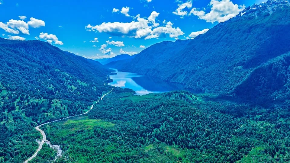 Exterior view of a 5-hectare rural field on Carretera Austral in La Junta