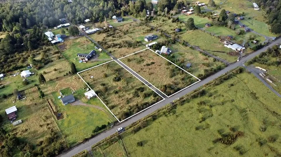 Exterior view of 5000 square meter parcel in Río Los Palos, Puerto Cisnes