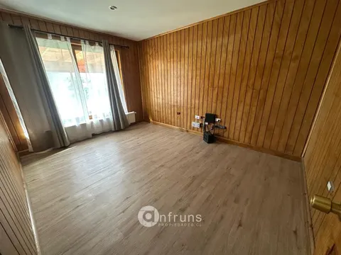 Backyard with garden in a Coyhaique property