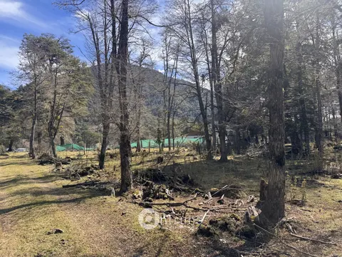 Path leading to the river from the parcel