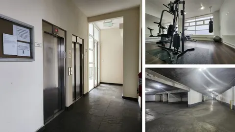 Building entrance and security features