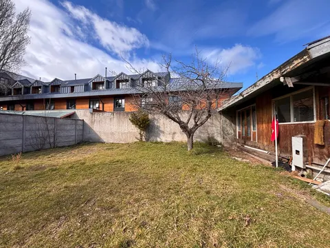 Back area of the property with potential for development