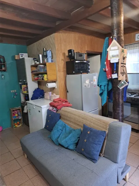 Living space in the second house on the property