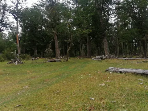 Boundary view of the parcel with surrounding landscape